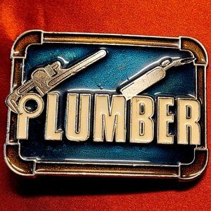 Plumber Belt Buckle